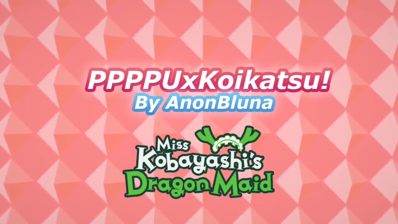 anonbluna, elma (maidragon), ilulu (maidragon), kobayashi (maidragon),  lucoa (maidragon), tohru (maidragon), kobayashi-san chi no maidragon,  animated, audible music, hentai music video, koikatsu (medium), sound,  tagme, video, 1boy, 3d, 5girls, alcohol ...